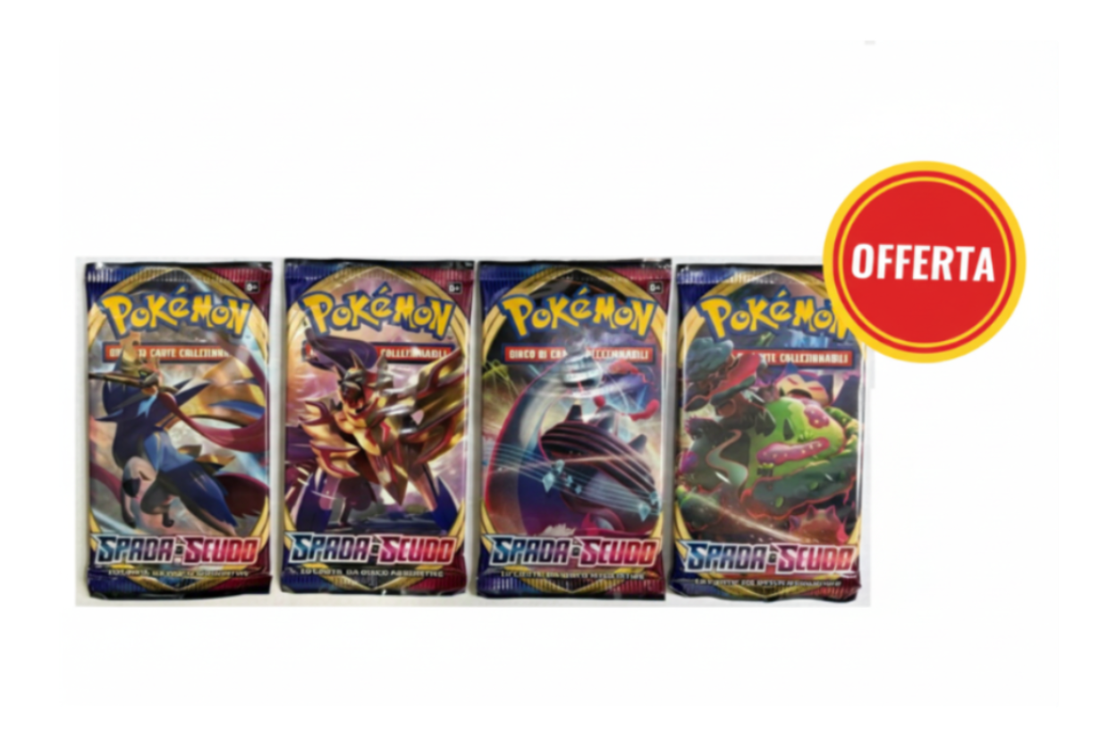 Artwork Pokémon Spada e Scudo – (ITA) Artset Completo – Spada e Scudo