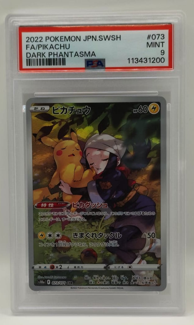 pokemon pikachu PSA 9
