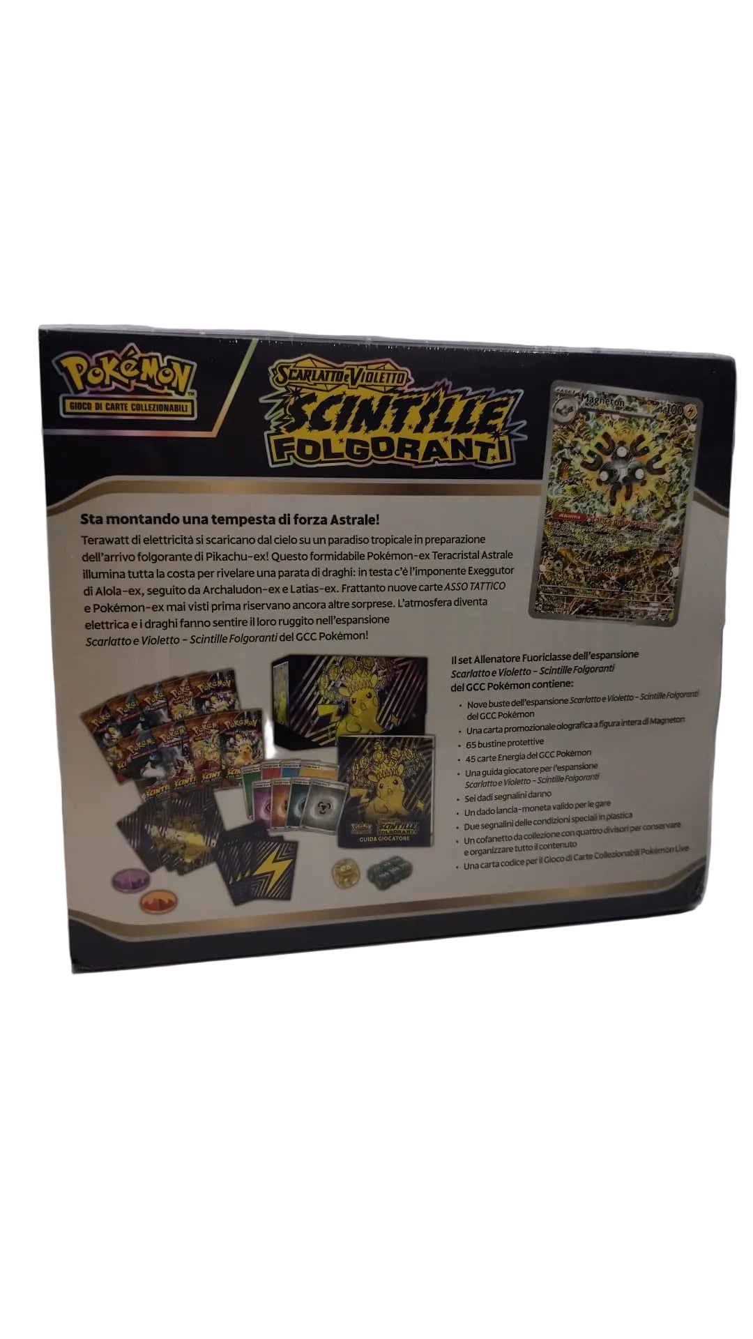 Pokémon ETB Scintille Folgoranti Set Allenatore Fuoriclasse ITA