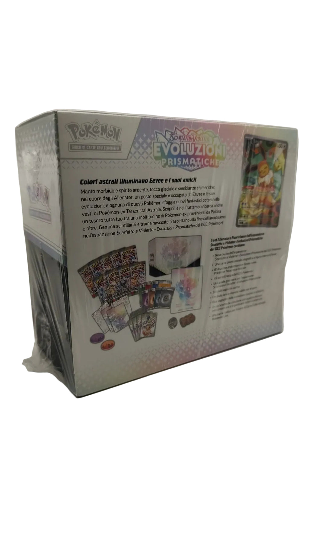 Set Allenatore Fuoriclasse dell’espansione Scarlatto e Violetto - Evoluzioni Prismatiche del GCC Pokémon