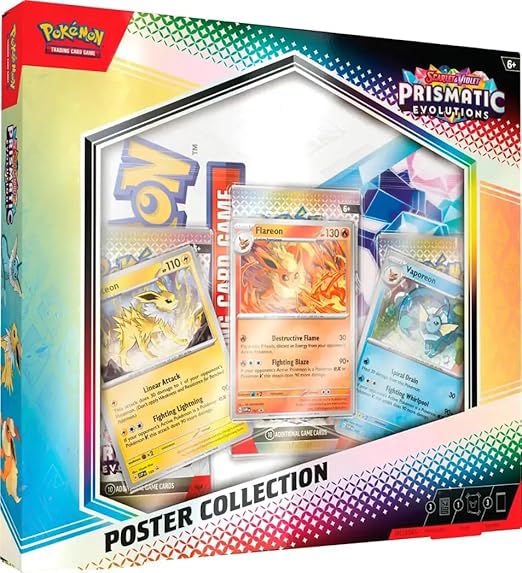 Pokémon Collezione di poster Evoluzioni Prismatiche Scarlatto e Viola del GCC
