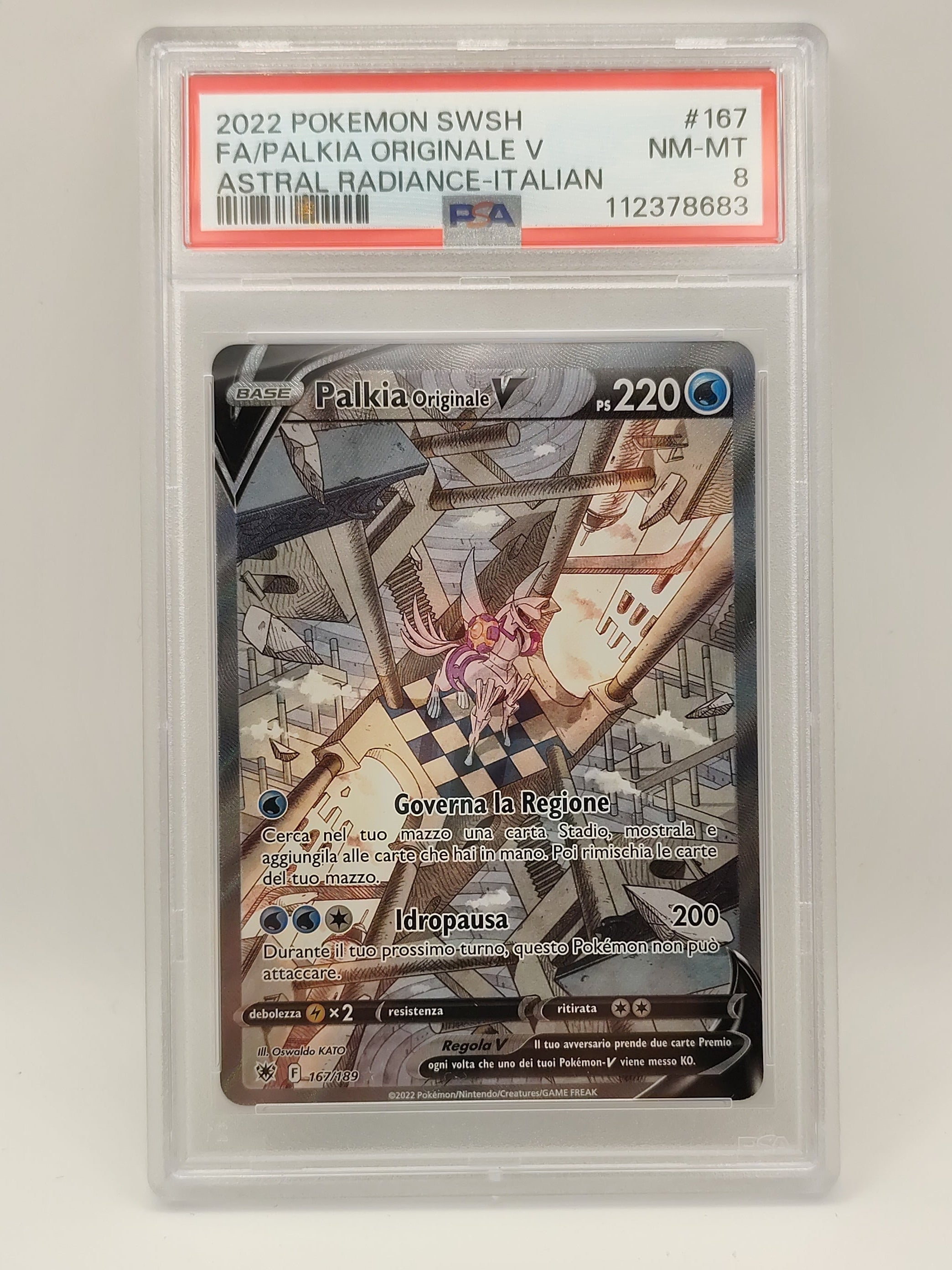 Palkia originale V PSA 8