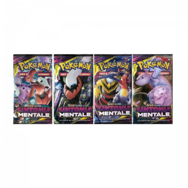 Sole e luna  Sintonia Mentale 4 buste Artwork diversi